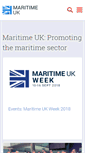 Mobile Screenshot of maritimeuk.org